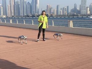 Our new super intelligent robodogs were featured on Supercar Blondie’s YouTube channel!